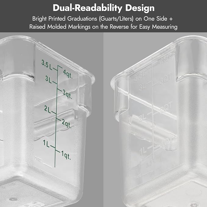 CURTA 4 Pack Food Storage Containers - Image 9