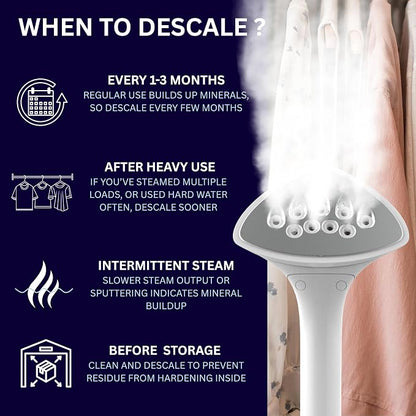 Garment Steamer Descaling Solution Decalcifier Packets - Image 4