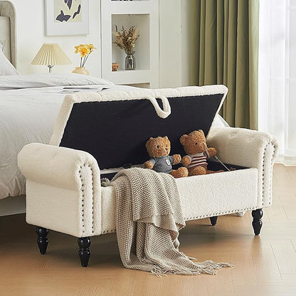 Furnimart Storage Ottoman Bench - Image 3