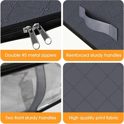 StorageRight Under Bed Storage Bins, Breathable Organizer - Image 3