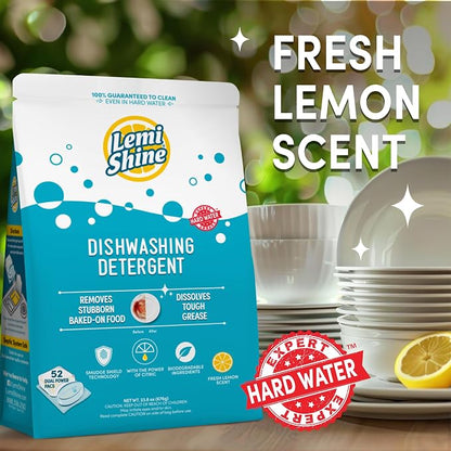 Lemi Shine Natural Dishwasher Pods | All-In-One Powder & Gel Dishwasher - Image 4