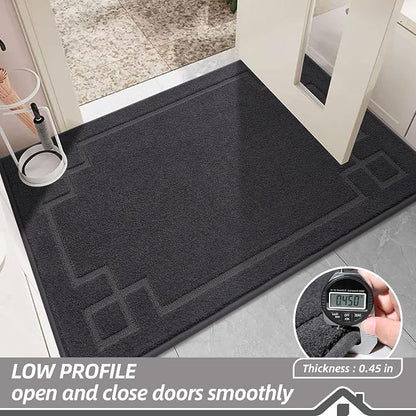 BEQHAUSE Door Mat 24" x 60", Non-Slip Door Mats Indoor Entryway Rugs Washable - Image 6