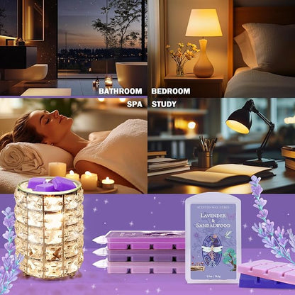 SCENTORINI Wax Melts, Wax Cubes Strong Scent, Long Lasting Lavender Scented - Image 6