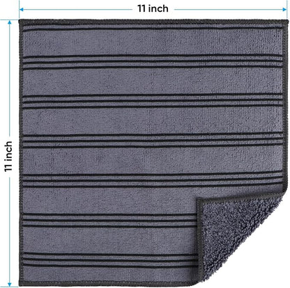 HOMEXCEL Microfiber Cleaning Cloth, Kitchen Towels 12 Pack, Lint Free, - Image 7