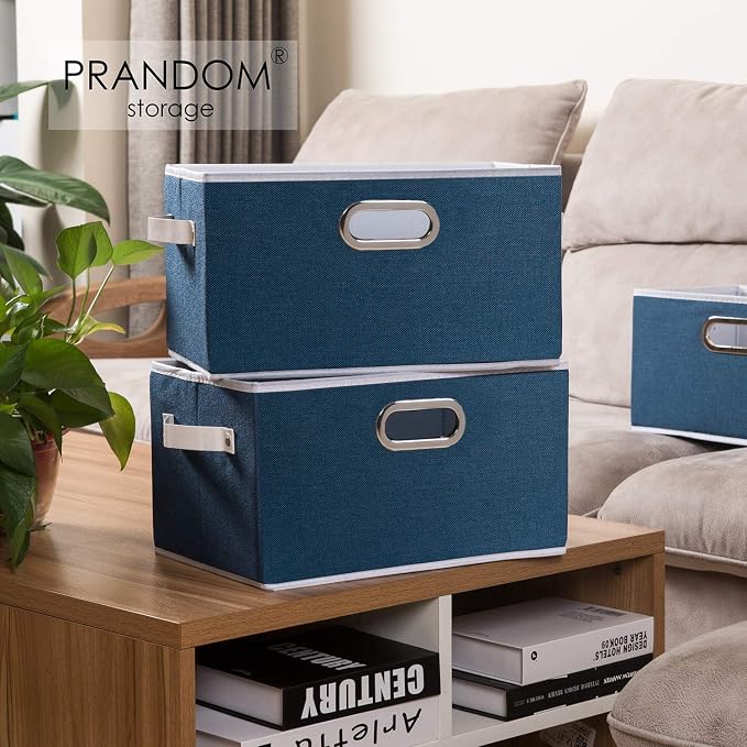 PRANDOM Larger Collapsible Storage Bins - Image 2