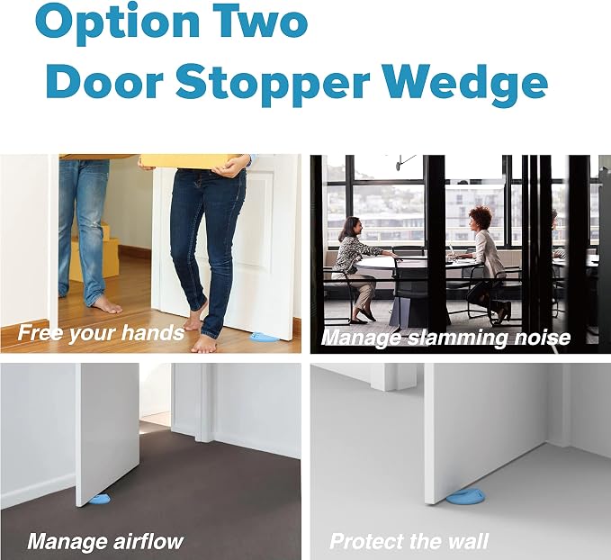 Door Pinch Guard and Door Slam Stopper, Durable Silicone Door Finger Pinch Guard - Image 3