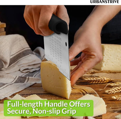 Urbanstrive Bench Scraper for Baking, Stainless Steel Dough Cutter and Scraper - Image 4