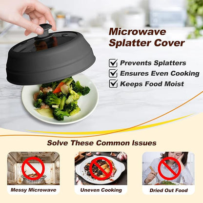 Microwave Splatter cover, Glass Microwave Cover - Image 3