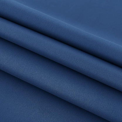 DWCN French Door Curtains – Rod Pocket Thermal Blackout Curtain - Image 5
