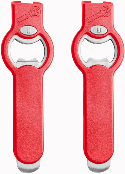 2-in-1 Magnetic Soda Can & Beer Bottle Opener-Dual Magnets by Unknown
