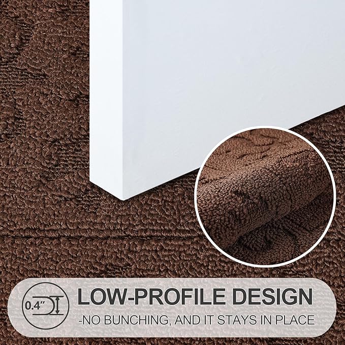 FONEYI Indoor Door Mat 32" x 48", Dirt Trapper Door Mats Non-Slip Entryway Rugs - Image 3
