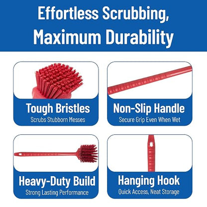 SPARTA 40501EC05 Plastic Large Scrub Brush, Kitchen Brush, Utility Brush - Image 4