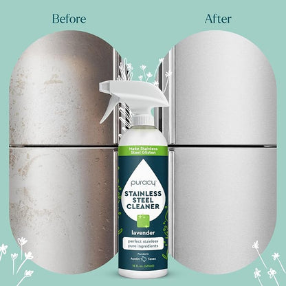Puracy Stainless Steel Cleaner, Natural Stainless Steel Sink Cleaner, Stainless - Image 3