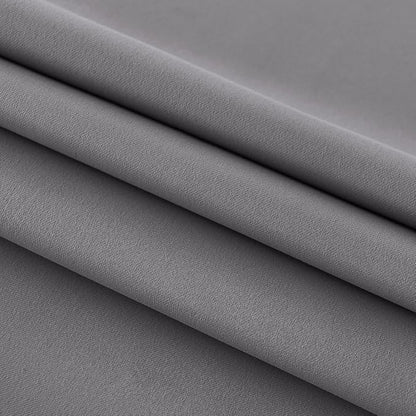DWCN French Door Curtains – Rod Pocket Thermal Blackout Curtain - Image 6
