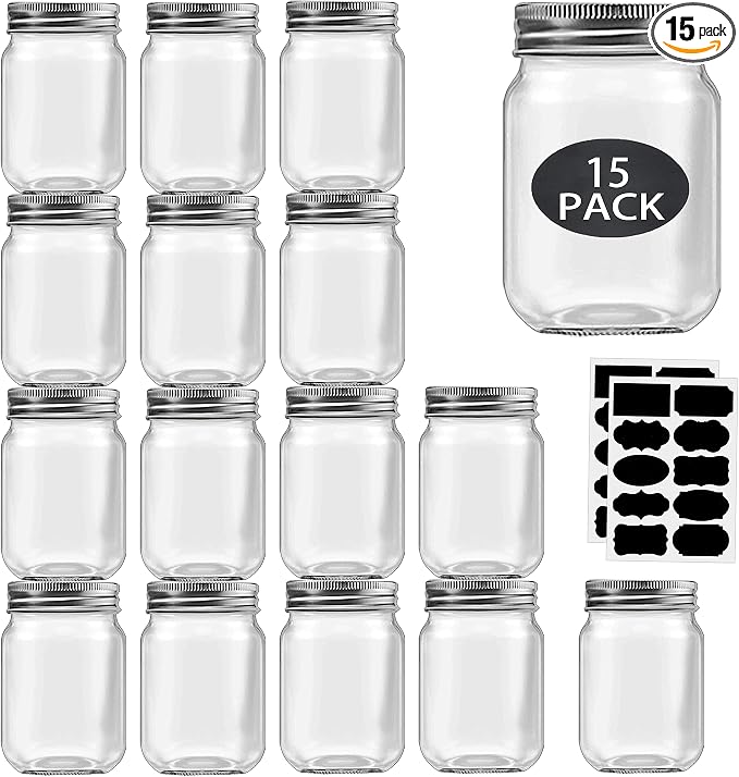 Rainforce 16 oz Mason Jars by Rainforce