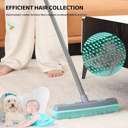 Conliwell Rubber Broom Carpet Rake - Image 8