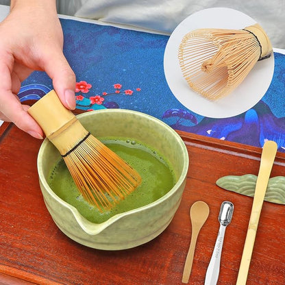 Matcha Whisk Set, Matcha Kit, Whisk Made from 100% Natural Bamboo, 11-component - Image 7