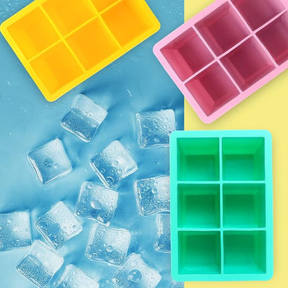 Excnorm Silicone Ice Cube Trays 3 Pack - Image 6