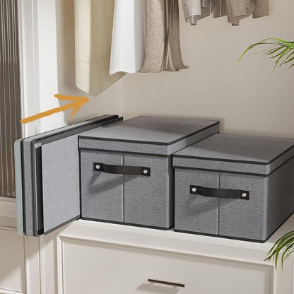 Storage Boxes, 15 x 9.8 x 8.3 Inch Baskets - Image 6