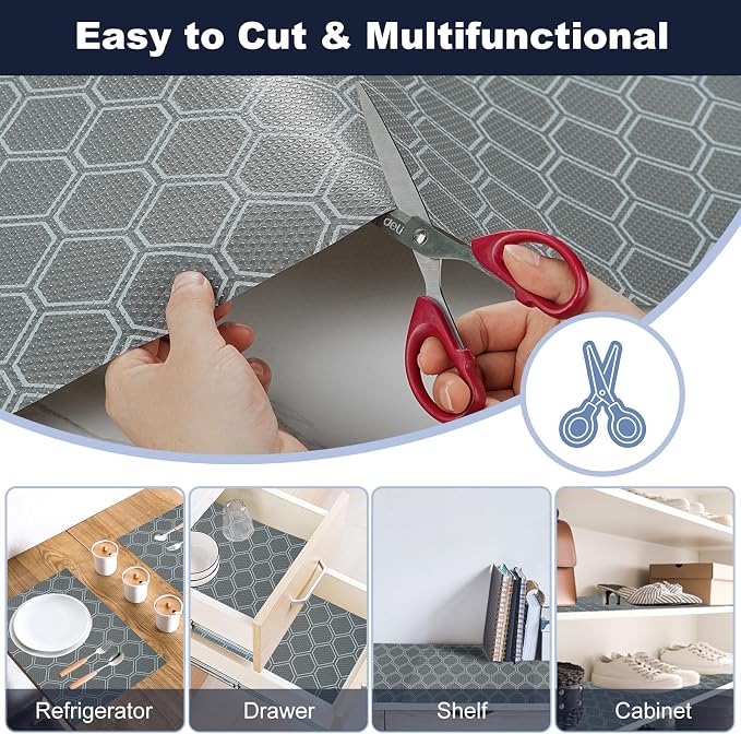 Non Adhesive Shelf Liner, Waterproof Drawer Liners - Image 3