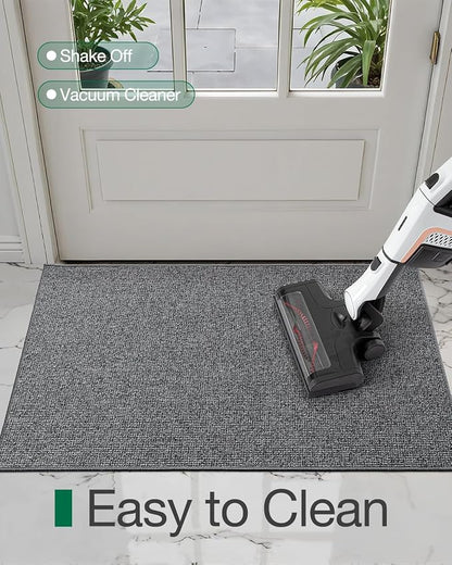LUMI Indoor Door Mat 36"x59", Ultra Thin Low Profile Non-Slip Doormat - Image 8