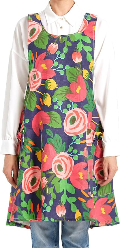 Cozy Adjustable Cross Back Aprons by APRONNER