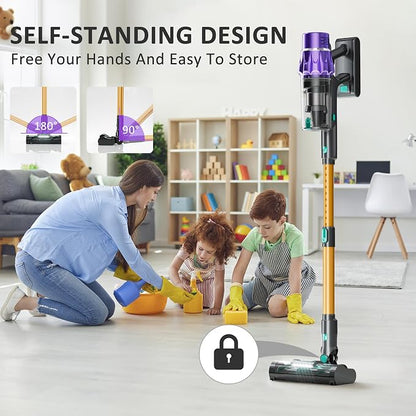 Cordless Vacuum Cleaner, 50KPA/70Mins Vacuum Cleaners - Image 7