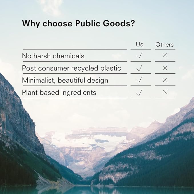Public Goods Multi Surface Cleaner Refill & Glass Spray Bottle | All Purpose - Image 7