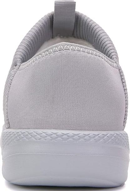 KUBUA Slippers for Men and Womens Indoor House Shoes Plush Slip on Outdoor - Image 4