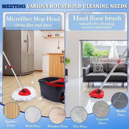 4 Pack Mop Replacement Heads Compatible - Image 3