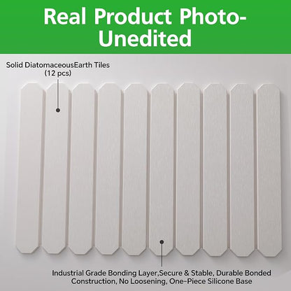 White Stone Drying Mat for Kitchen Counter, Diatomaceous Dish Drying Mat 16x24 - Image 7