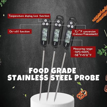Copkim 6 Pcs Instant Read Meat Thermometer - Image 3