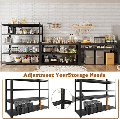 48.2" W Garage Shelving 3000LBS Storage Shelves Heavy Duty Garage Storage - Image 7
