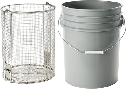 Dip N’ Drain – The Ultimate Stainless Steel Parts Cleaning Basket | Fits Any by AnySizeBasket