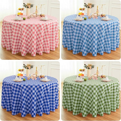 Waterproof Plaid Tablecloth Fabric - Image 7