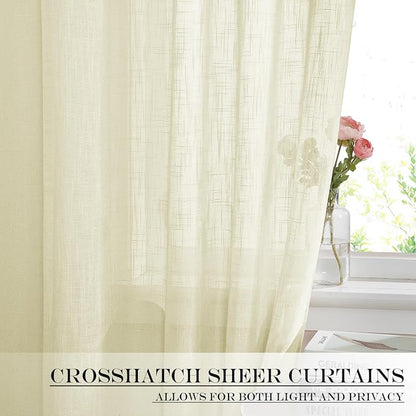 NICETOWN French Sheer Door Panel - Image 5
