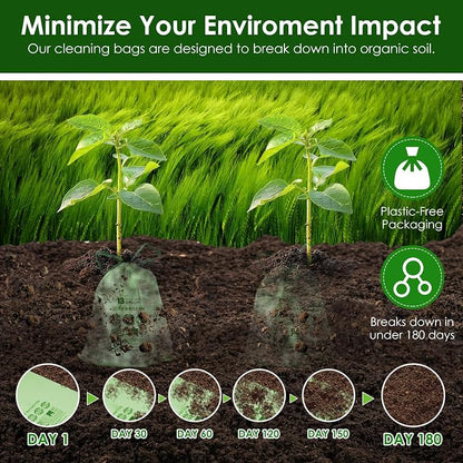 10-13 Gallon Compostable Trash Bags - Image 6