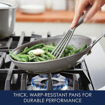 Rachael Ray Cook + Create Nonstick Cookware/Pots and Pan Set, 10 Piece - Image 6