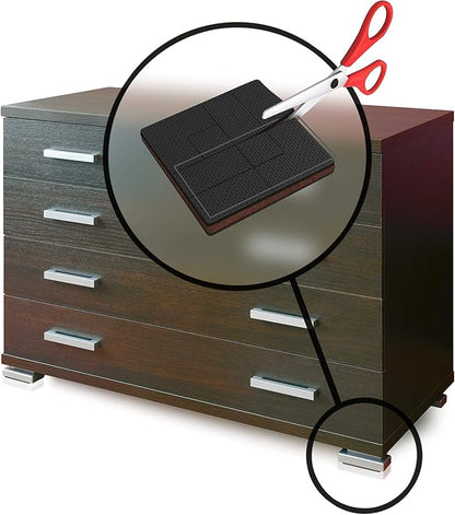 Slipstick GorillaPads 4 Inch Non Slip Furniture Gripper Pads Stops Sliding and - Image 4