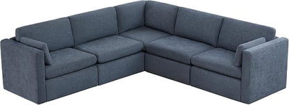 CHITA Oversized Modular Sectional Fabric Sofa Set, FSC Certified Extra Large 5 - Image 4