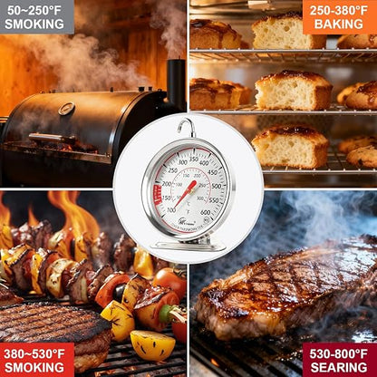 Oven Thermometer 2.4 Inch Oven Temperature Gauge - Image 3