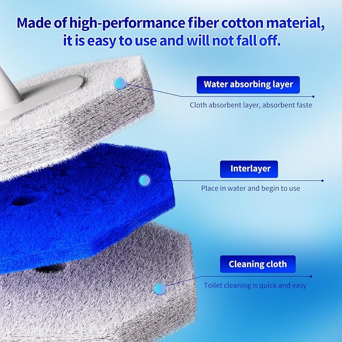 60PCS Toilet Wand Refills Compatible - Image 3