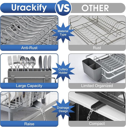 Stainless Steel Dish Drying Rack - Image 6
