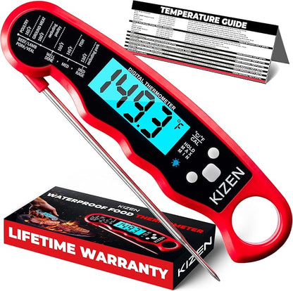 KIZEN Instant Read Meat Thermometer Digital by Kizen