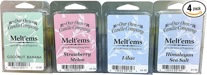 Our Own Candle Company Premium Wax Melt, Coconut Banana, Himalayan Sea Salt by OurOwnCandleCompanycandles