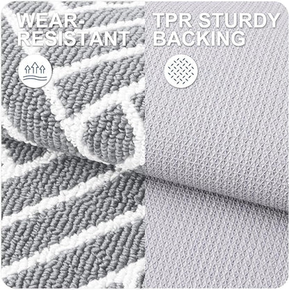 OLANLY Indoor Door Mat, 32x20 Inch, Dirt Resistant and Absorbent, Non-Slip - Image 3