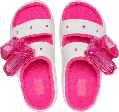 Crocs Unisex Adult Classic Cozzzy Towel Sandals, Fuzzy Slippers and Slides - Image 4