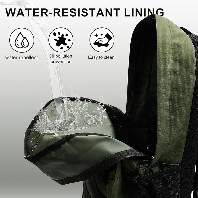 Wrangler Tradesman Backpack, Water Resistant Casual Daypack for Travel Work School, Unisex Laptop Backpack with Notebook Sleeve