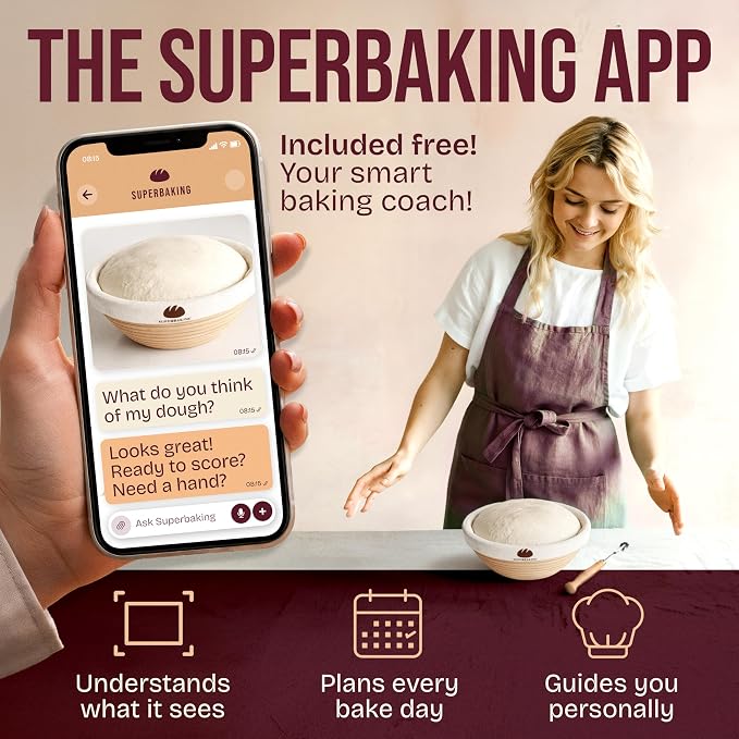 Superbaking Sourdough Starter Kit, Sourdough Bread Baking Supplies, Sourdough - Image 3