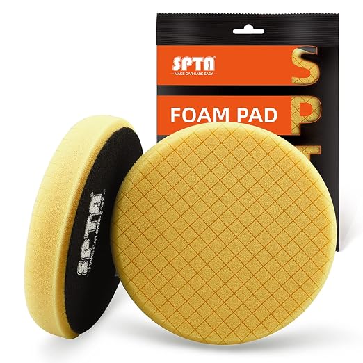 Yellow Medium Cut Pad, Polishing and Waxing -FPTSS6Y by SPTA